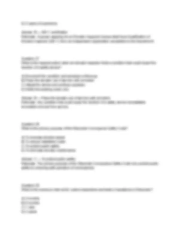 Wisconsin Conveyance Safety Inspector Exam – 300 Practice Questions ...