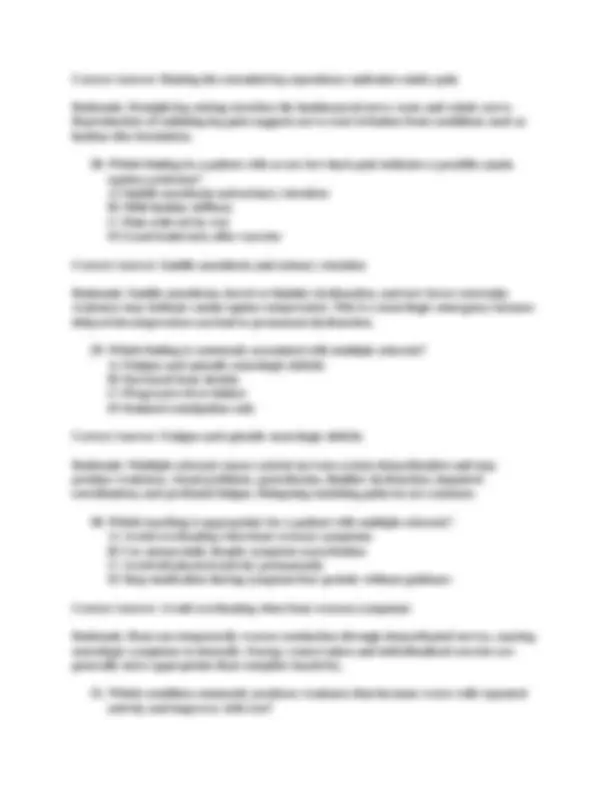 Surgical Guide.pdf 26/27NUR 201/NUR201 EXAM 4 MEDICAL-SURGICAL NURSING I |JERSY COLLEGE| Q ...
