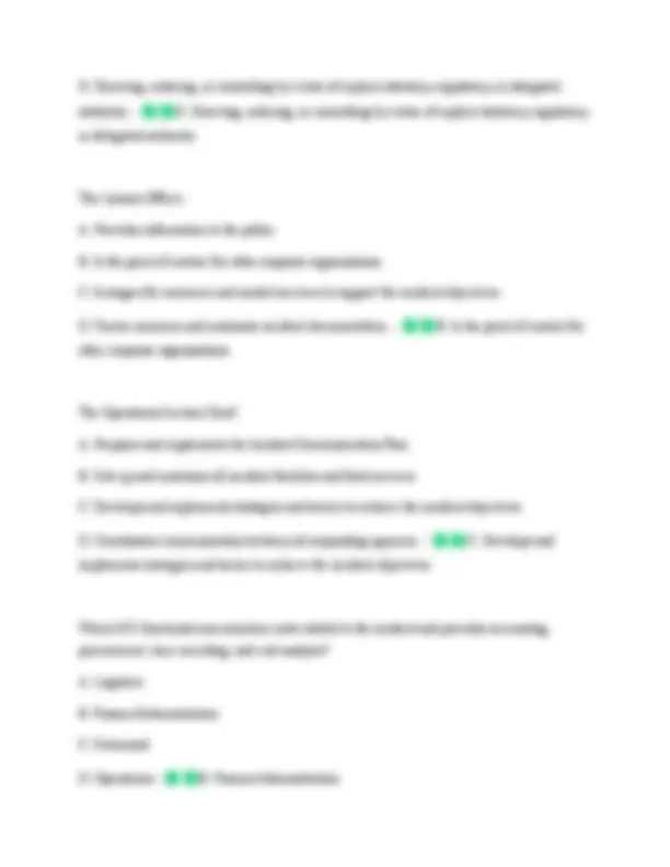 Las Command Structure FEMA IS-100: Incident Command System (ICS) Key Concepts and Structure ...