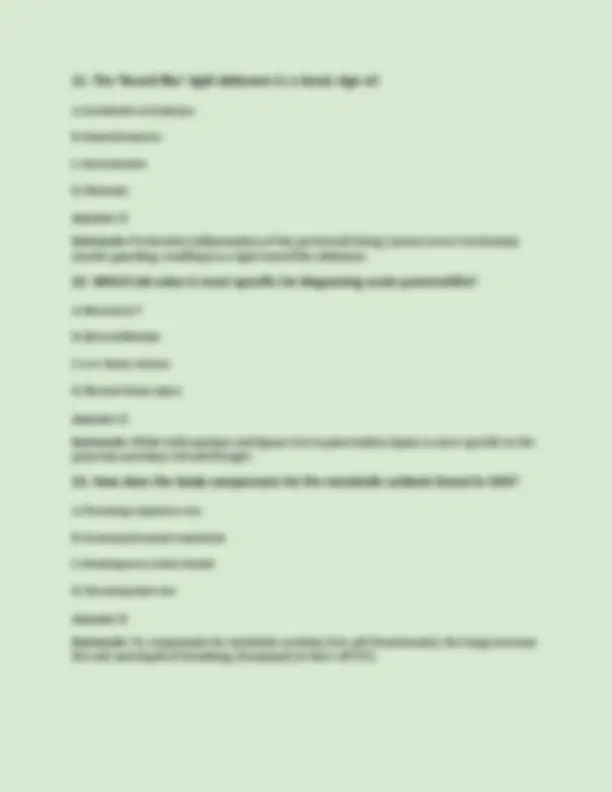 Gi Function BIOD 331 Pathophysiology - Module 8 Exam: Renal and GI Disorders 2026/ ...