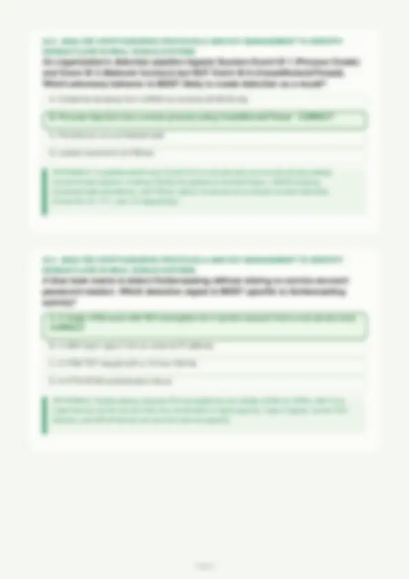 CSIA 350 Domain 2 Quiz 2 Exam Prep Practice Questions, Answers ...