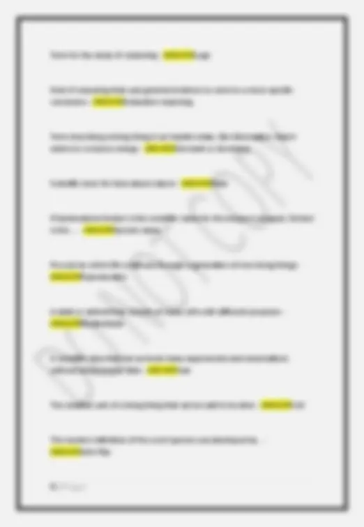 Abeka Grade 7 Science: Order & Design Test 1. | Exams Advanced ...