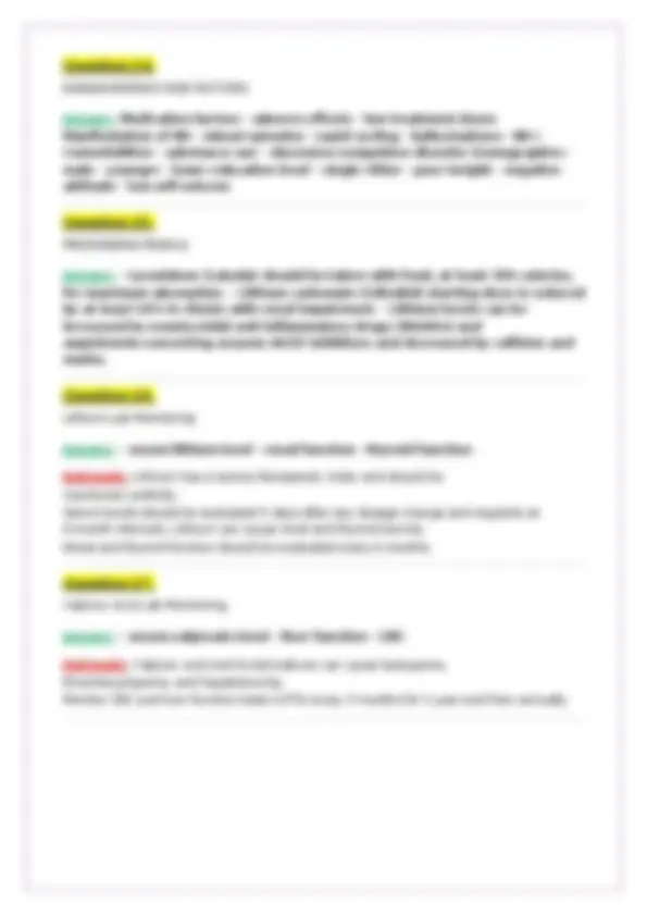 Advanced Nusing Solutions ADVANCED PSYCHOPHARMACOLOGY NR 546 CERTIFICATION EVALUATION EXAM Q&A ...