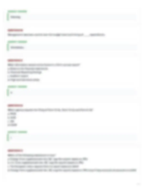 Accounting 300 Test 1 review 40+ (2026∕2027 A+ Graded) Exam-Style ...