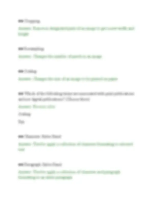 ADOBE INDESIGN CERTIPORT COMPLETE STUDY RESOURCE FEATURING DEPENDABLE ...