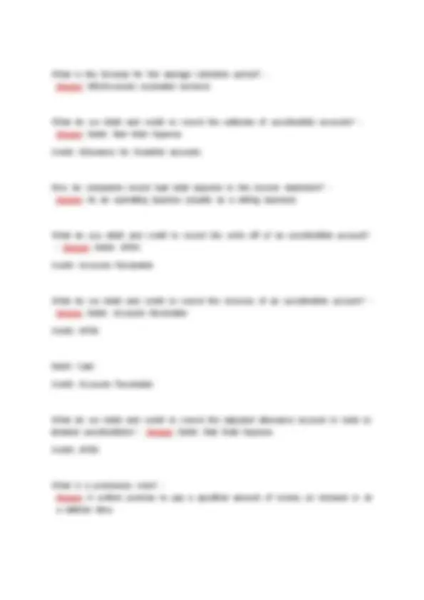 Accounting Exam #3 Chapters 8, 9, 10 Questions and Answers updated 2026 ...