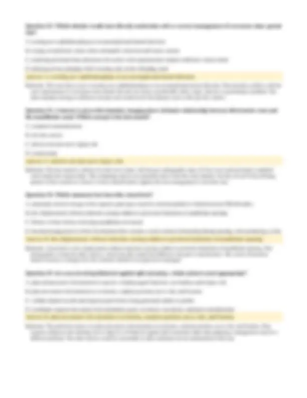 ABOMS OMSITE Study Domains Questions and Answers with Rationales ...