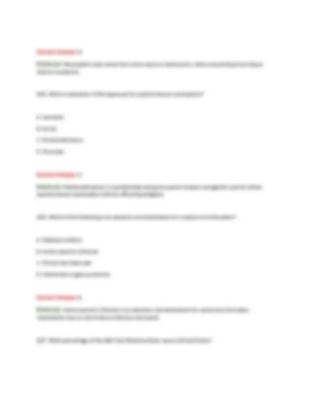 ABA PAIN MEDICINE CERTIFICATION EXAMINATION – FULL-LENGTH PRACTICE ...