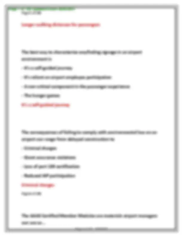 Aat Study Guide AAAE C.M. CERTIFIED MEMBER STUDY GUIDE BANK WITH COMPLETE QUESTIONS AND ...