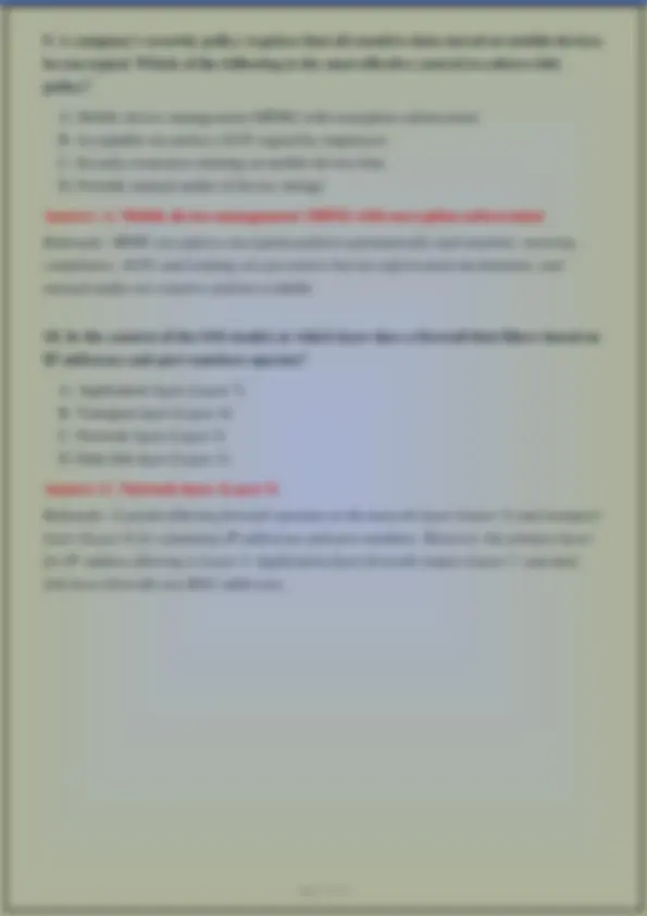 Syetric Distribution PASS WGU D430 OA 2026 FUNDAMENTALS OF INFORMATION SECURITY PRACTICE ...