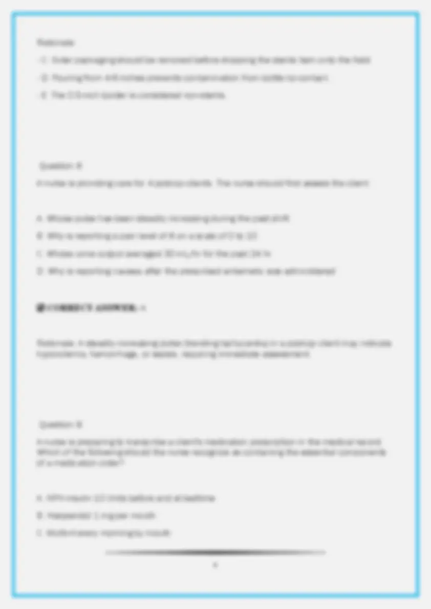 2023 ATI RN LEADERSHIP PROCTORED EXAM VERSION (1,2,3,4,5,6) QUESTIONS ...
