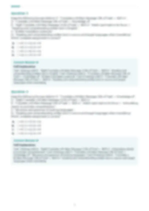 Chain2se Language CCHI CHI-Mandarin ExamMastery | Exams Technology | Docsity