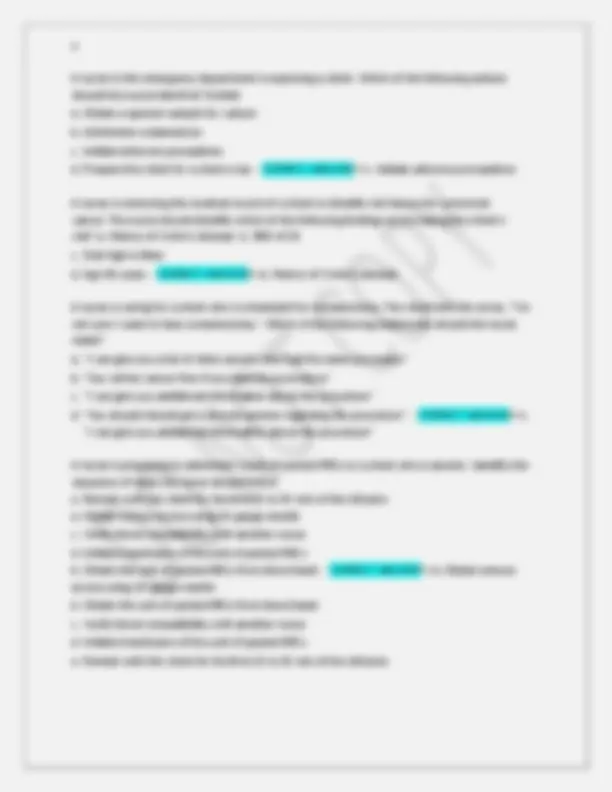 Crusifix Incision ATI MED SURG PROCTORED FINAL EXAM 2026 TEST BANK CONTAINS 200 ...