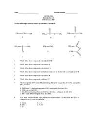Concepts of Biochemistry - Exam 1 with Answers | BCHM 2024 - Docsity