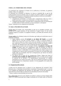Regulación de los espacios y territorios internacionales