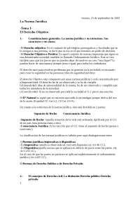 La norma jurídica