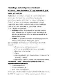 Memoria Gran: La Evolución de la Tecnología de la Información - Prof. Llorens