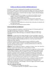 Gestión de riesgos laborales: Identificación, evaluación y control