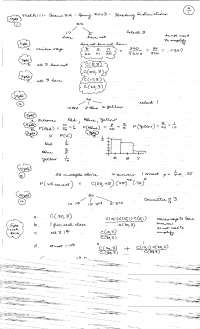 Introduction to Probability - Test 2A Solutions | MATH 111 - Docsity