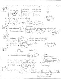 Final Solution of Introduction to Probability | MATH 111 - Docsity