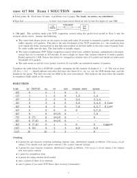 Exam 1 Questions with Solutions - Computer Networks | CMSC 417 - Docsity