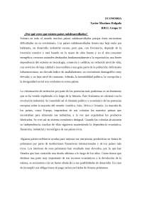Porqué Existen Países Subdesarrollados: Causas Históricas y Económicas - Prof. García