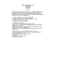 Questions on Business Law I - Practice Midterm Exam 1 | BMGT 380