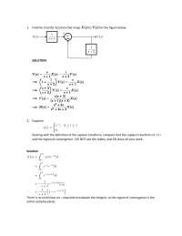 Exam 2 Solutions - Signals and Systems | ECE 2704 - Docsity