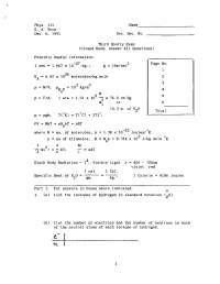 Exam 3 - Physics in Modern World | PHYS 111 - Docsity