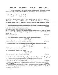 Applications of Linear Algebra - 7 Problems Exam 2 | MATH 401 - Docsity