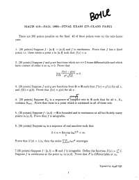 7 Questions with Answer of Advanced Calculus i - Final Exam | MATH 410 ...