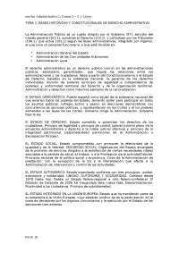 Bases Históricas y Constitucionales de Derecho Administrativo: Control Judicial - Prof. Be