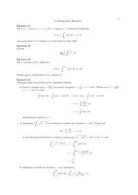 Ejercicios teoricos integral