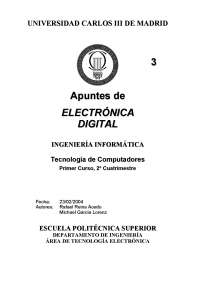 Lección 3 . Circuitos combinacionales