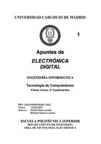 Lección 1 . Introducción a los sistemas digitales