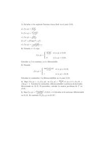 Funciones y propiedades en el punto (0, 0) - Prof. Galvis
