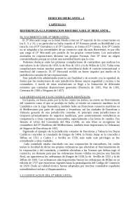 Derecho Mercantil I