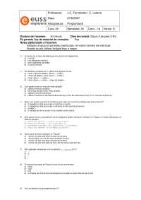 Apuntes de Programación (2n Semestre, 2007) - Preguntas y respuestas