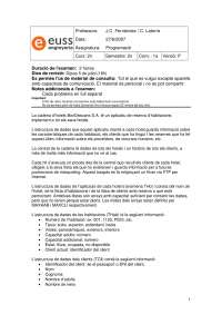 Documento sobre la estructura de datos de una cadena de hoteles y sus clientes