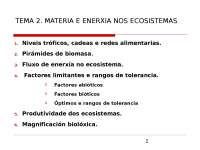Niveles tróficos, pirámides de biomasa y productividad en ecosistemas - Prof. Seijo
