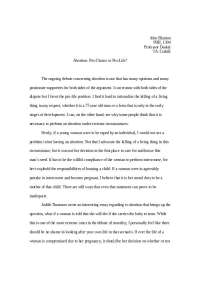 Morality and Justice - Essay Material | PHIL 1304