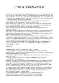 Historia de la Filosofía Antigua