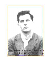 Wittgenstein, Ludwig - Tractatus logicus philosophicus