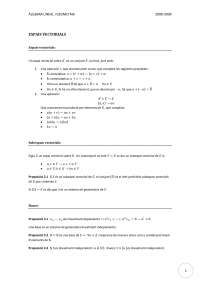 Àlgebra lineal i geometria - Espais vectorials