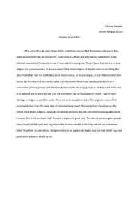 The Idea of Salvation: A Universal Human Quest