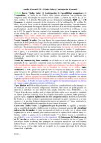28-9-06 Teoría Títulos Valor: 1) Legitimación 2) Oponibilidad excepciones 3) T