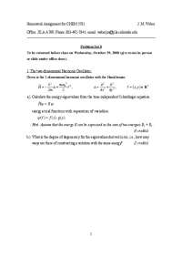 Problem Set 8 - Introductory Quantum Chemistry | CHEM 5581