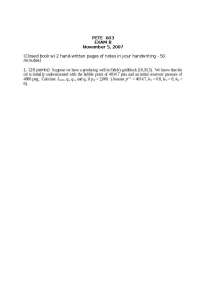 Papers for Advanced Reservoir Engineering I | PETE 603