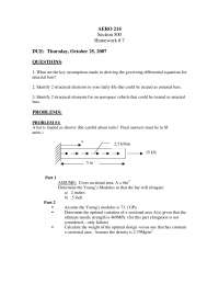 Homework 7 | Introduction to Aerospace Mechanics of Materials | AERO ...