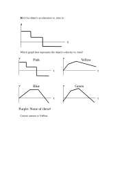 General Physics I - Exam Study Guide | PHYS 1110 - Docsity